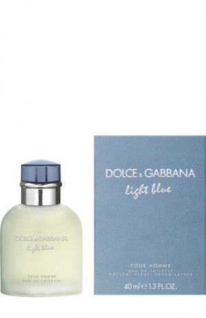 Туалетная вода Light Blue Pour Homme (40ml) Dolce & Gabbana. Цвет: бесцветный