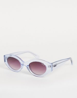 Солнцезащитные очки с прозрачной оправой See Me Smile-Прозрачный Quay Australia