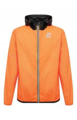 Куртка K-Way. Цвет: оранжевый