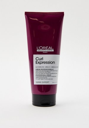 Крем для волос LOreal Professionnel L'Oreal Curl Expression Cream несмываемый укладки, термозащиты и увлажнения кудрявых волос, 250 мл. Цвет: прозрачный