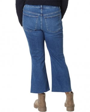 Джинсы Plus Kick Out Crop Jeans in Brinton Wash: Raw-Hem Edition, цвет Wash Madewell