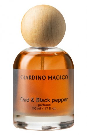 Парфюмерная вода Oud & Black pepper (50ml) Giardino Magico. Цвет: бесцветный