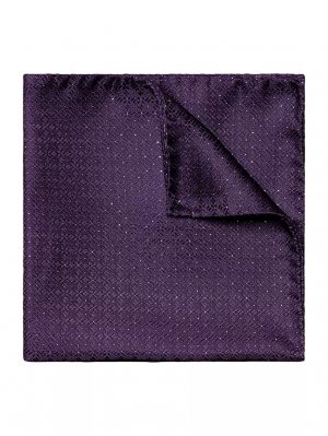Шелковый вечерний нагрудный платок , фиолетовый Eton