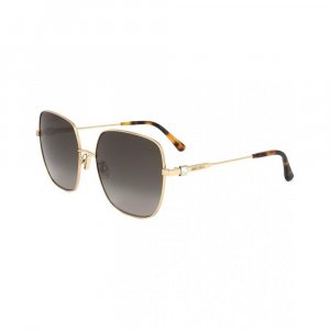 Женские солнцезащитные очки KORIGSK 60мм золотистые Jimmy Choo