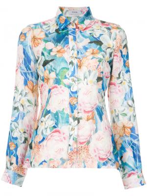 Floral print shirt Isolda. Цвет: разноцветный