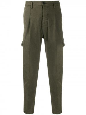 Твиловые брюки карго Al Duca D’Aosta 1902. Цвет: зеленый