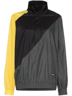 Спортивная куртка на молнии со вставкой Ambush. Цвет: черный