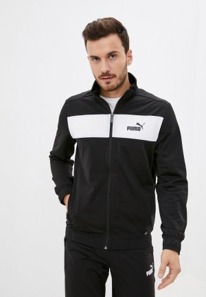 puma white and black tracksuit