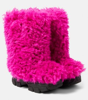 Зимние ботинки из искусственного меха , розовый Goldbergh
