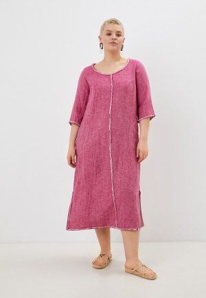 Платье Савосина. Цвет: фиолетовый