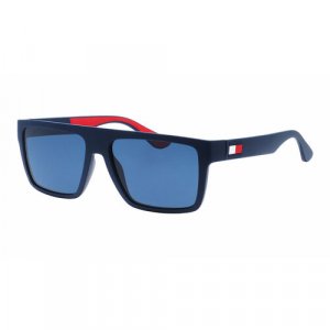 Солнцезащитные очки , синий TOMMY HILFIGER. Цвет: синий