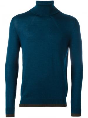 Turtle neck sweater Antonio Marras. Цвет: синий