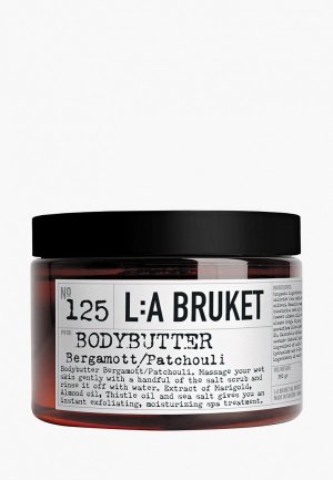 Масло для тела La Bruket 125 BERGAMOT/PATCHOULI 350 ml. Цвет: прозрачный