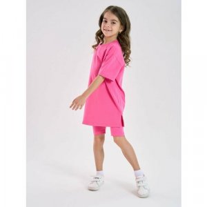 Комплект одежды , размер 134, розовый Веселый Малыш. Цвет: розовый
