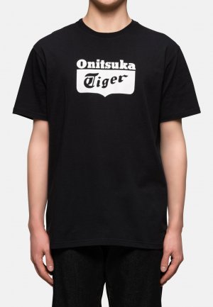 Футболка с принтом , черный Onitsuka Tiger