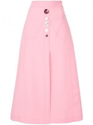 А-образная юбка Aggie Ellery. Цвет: розовый