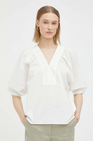 Хлопковая блузка , белый By Malene Birger