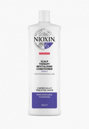 Кондиционер для волос Nioxin система 6, 1000 мл. Цвет: бежевый