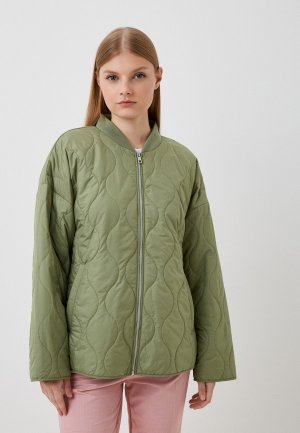 Куртка утепленная Esprit. Цвет: зеленый