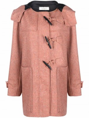 Пальто с капюшоном и застежкой-тогл Nina Ricci. Цвет: бежевый