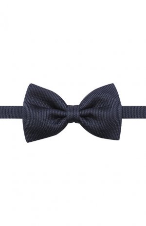 Шелковый галстук-бабочка Brioni. Цвет: синий