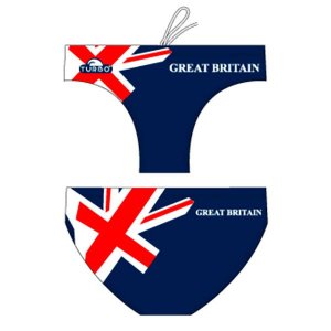 Плавки England-Great Britain, синий Turbo