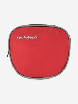 Сумка на руль велосипеда , Красный, размер Без размера Cyclotech. Цвет: красный