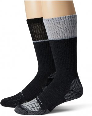 Носки FORCE Midweight Steel Toe Crew Socks 2-Pack, цвет Assortment #3 Carhartt