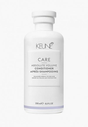 Кондиционер для волос Keune Care Absolute Volume Conditioner Абсолютный объем, 250 мл. Цвет: белый