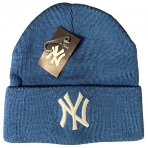 Шапка унисекс, New York, NY, головной убор, новая коллекция 2022-2023 York Yankees. Цвет: синий