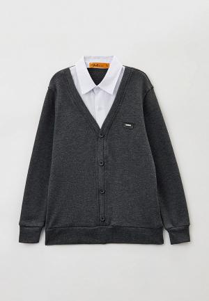 Пуловер Dali. Цвет: серый