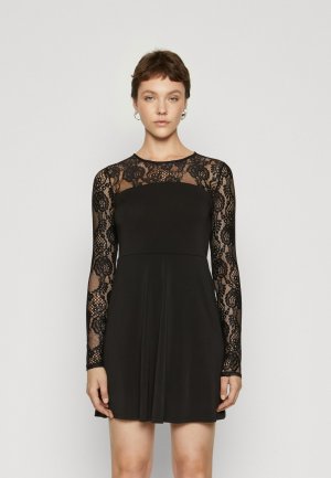 Платье из джерси Vmsara Flared Short Dress , черный Vero Moda