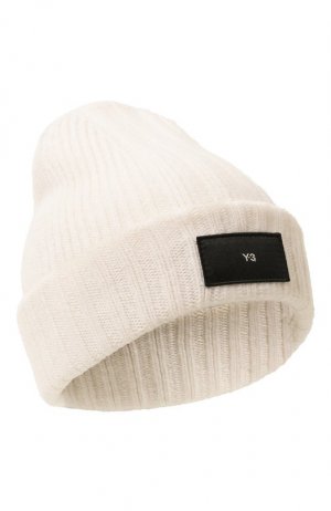 Шерстяная шапка Y-3. Цвет: белый