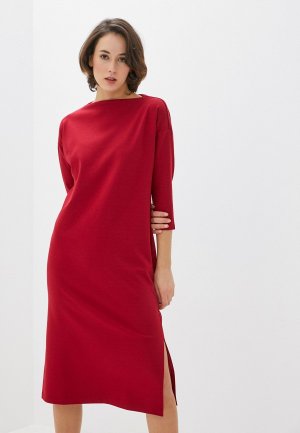 Платье Base Forms. Цвет: красный