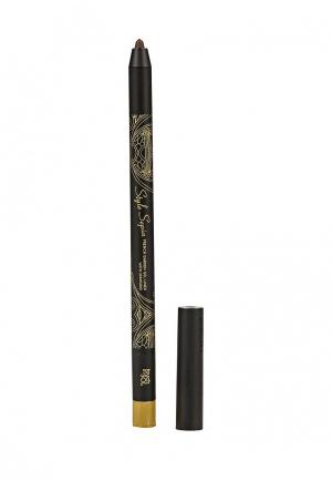 Карандаш для глаз Touch in Sol Style Sepia Gel Liner with French Garden, №2 Caf? Dor 0.5 г. Цвет: золотой