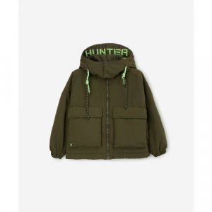Куртка, размер 146, зеленый Gulliver. Цвет: зеленый/салатовый
