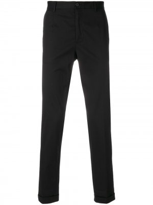 Классические брюки чинос Dolce & Gabbana. Цвет: черный