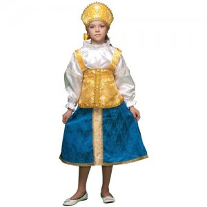 Карнавальный костюм для детей Царевна девочки детский, 104-134 см Волшебный мир