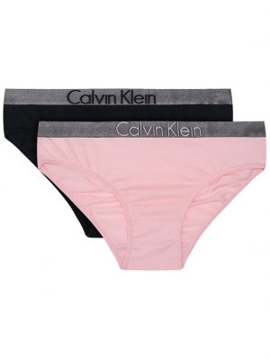 Комплект из 2 женских трусов , розовый Calvin Klein
