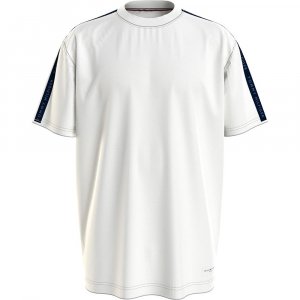 Пижамная футболка Established, белый Tommy Hilfiger
