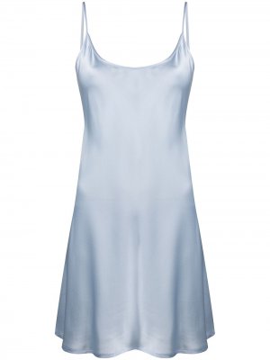 Платье-комбинация La Perla. Цвет: синий