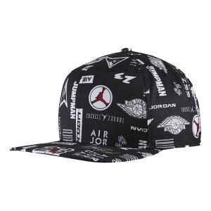 Кепка Air Jordan Pro Graphic Cap 'Black', черный Nike