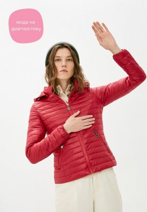 Куртка утепленная Z-Design. Цвет: красный