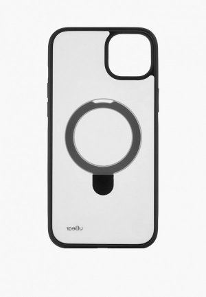 Чехол для iPhone uBear 15 Plus  Clip Mag Case, MagSafe совместимый, усиленный, силк-тач. Цвет: черный