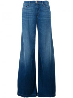 Широкие джинсы J Brand. Цвет: синий