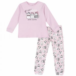 Пижама , размер 110, розовый Chicco. Цвет: розовый