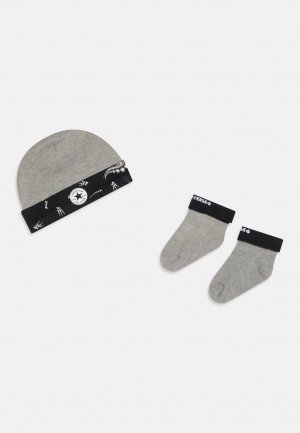 Носки DINOS HAT BOOTIE SET , цвет dark grey heather Converse