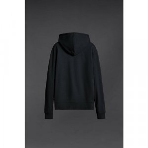 Толстовка Zara, размер L, черный ZARA. Цвет: черный
