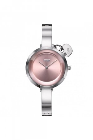 Часы Mera Silver Impatiens из нержавеющей стали розового цвета — 47500/с/уп, розовый Storm