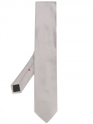Delloglio галстук с геометричным принтом Dell'oglio. Цвет: зеленый